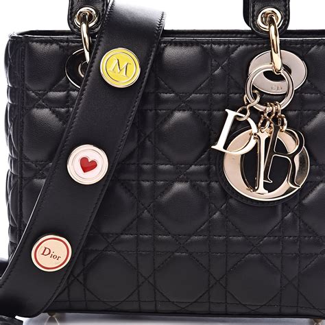 dior penis bag|CHRISTIAN DIOR Lambskin Cannage Small Lucky Badges My .